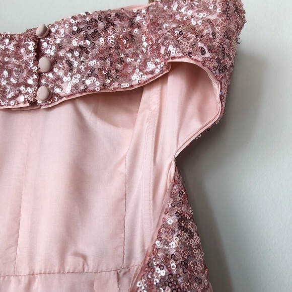 Strapless open back prom dress - Picture 1 of 8